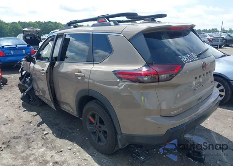 2025 Nissan Rogue Rock Creek from USA, damaged, VIN 5N1BT3BB0SC798223